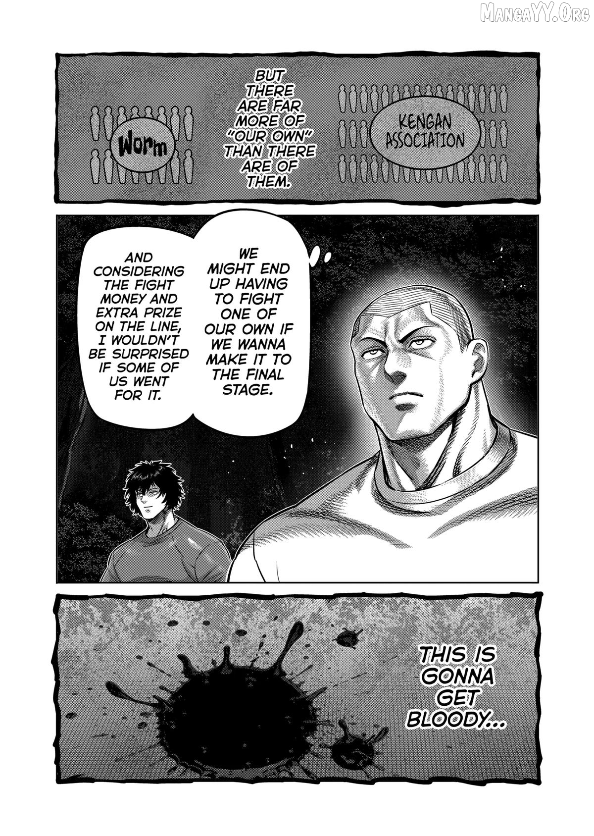 Kengan Omega Chapter 344 135 Kengan Omega Chapter 344 image 03